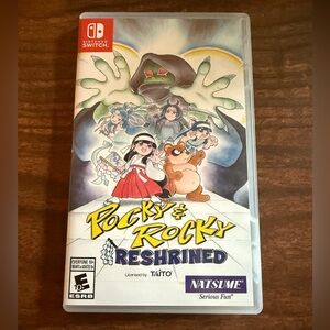 Pocky & Rocky Reshrined for Nintendo Switch